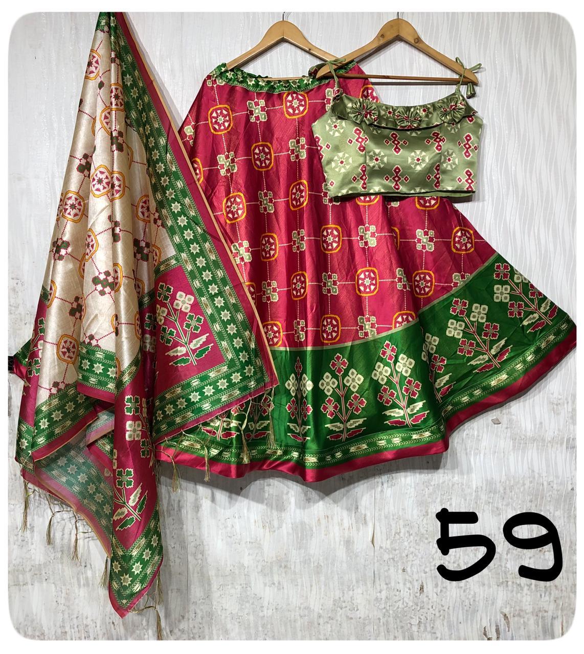 Party Wear Navratri Digital Print Lehenga Choli Anant Tex Exports Private Limited