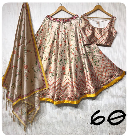 Party Wear Navratri Digital Print Lehenga Choli Anant Tex Exports Private Limited