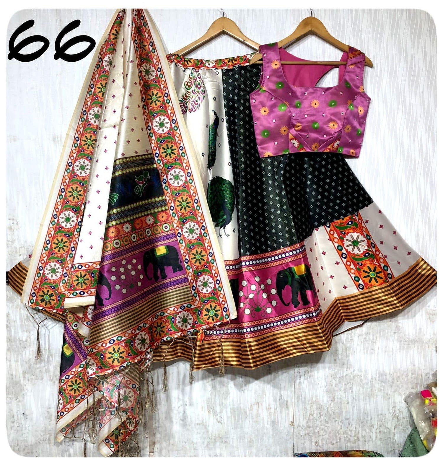 Party Wear Navratri Digital Print Lehenga Choli Anant Tex Exports Private Limited