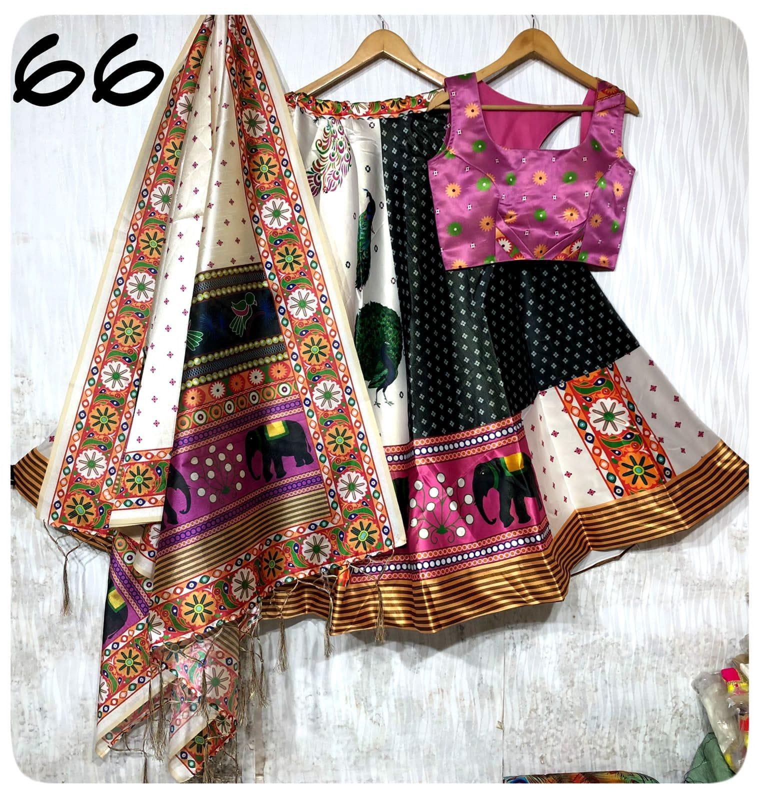 Party Wear Navratri Digital Print Lehenga Choli Anant Tex Exports Private Limited