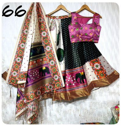 Party Wear Navratri Digital Print Lehenga Choli Anant Tex Exports Private Limited