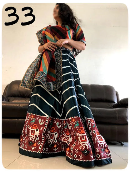 Party Wear Navratri Digital Print Lehenga Choli Anant Tex Exports Private Limited