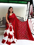 Beautiful Partywear Sibori Digital Print Saree Anant Tex Exports Private Limited