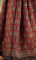 Beautiful Ajrakh Digital Print Saress Anant Tex Exports Private Limited