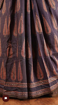 Beautiful Ajrakh Digital Print Saress Anant Tex Exports Private Limited
