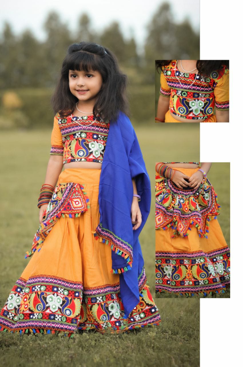 Navratri Kids Traditional Lehenga Anant Tex Exports Private Limited