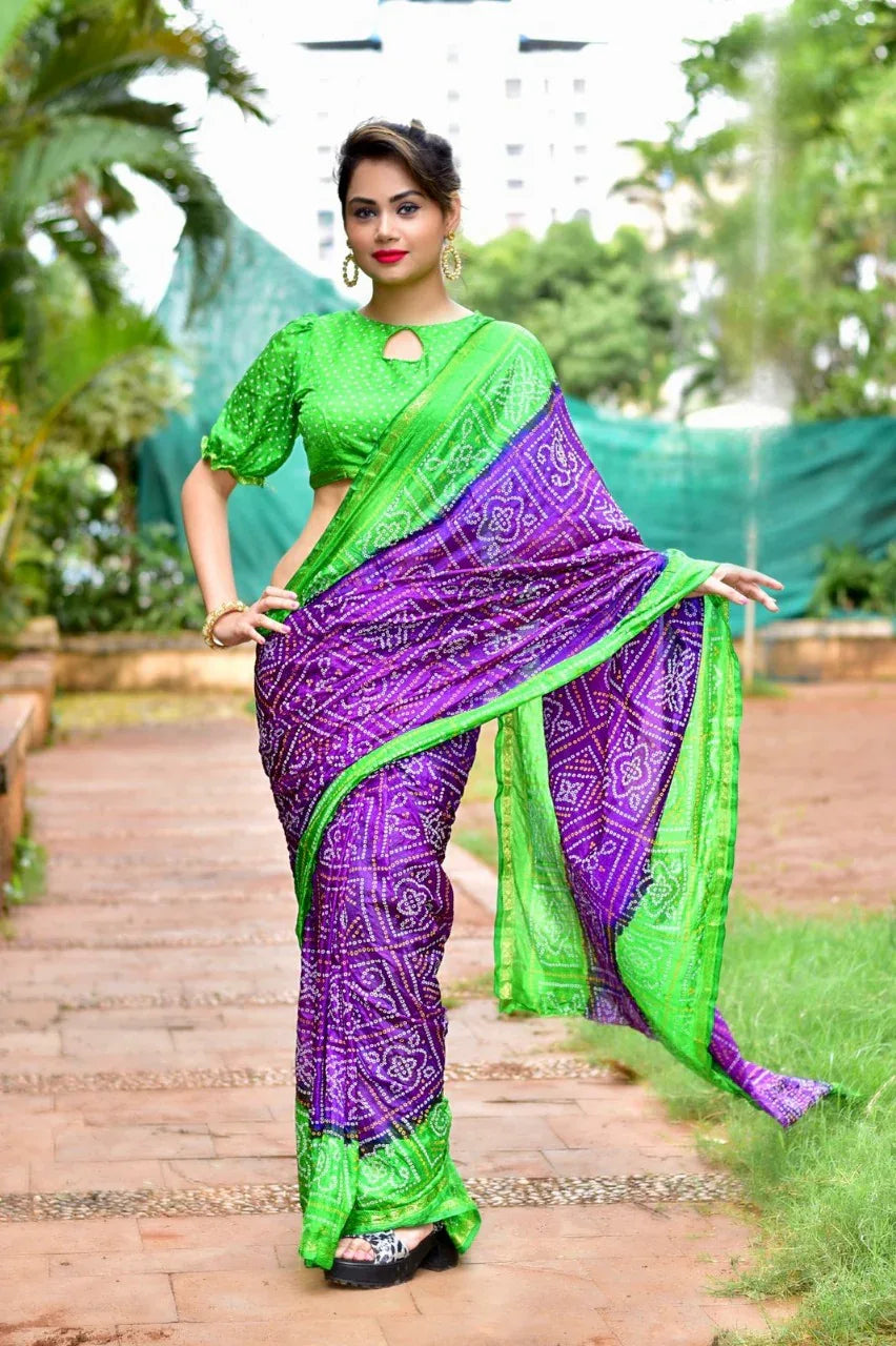 Beautiful Party Wear Bandhani Saree Manjri Vol-2 – Anant Tex Exports ...