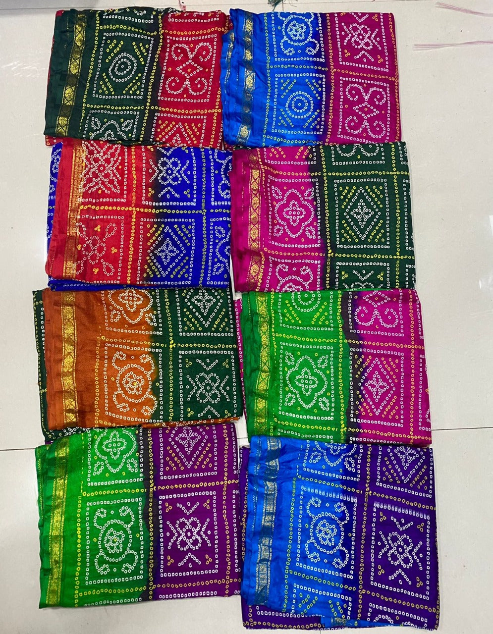 Beautiful Party Wear Bandhani Saree Manjri Vol-2 Anant Tex Exports Private Limited