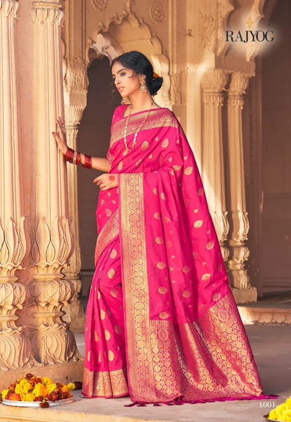 Rajyog Aasman Festive Wear Silk Sarees Anant Tex Exports Private Limited