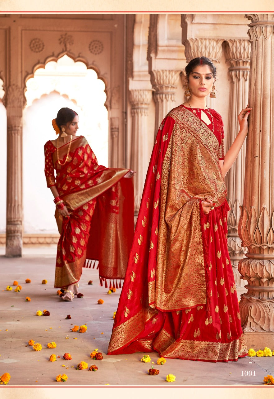 Rajyog Aasman Festive Wear Silk Sarees Anant Tex Exports Private Limited