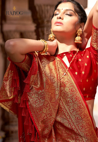 Rajyog Aasman Festive Wear Silk Sarees Anant Tex Exports Private Limited