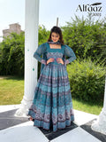 ALFAAZ VOL 3 CHANDERI GOWN Anant Tex Exports Private Limited