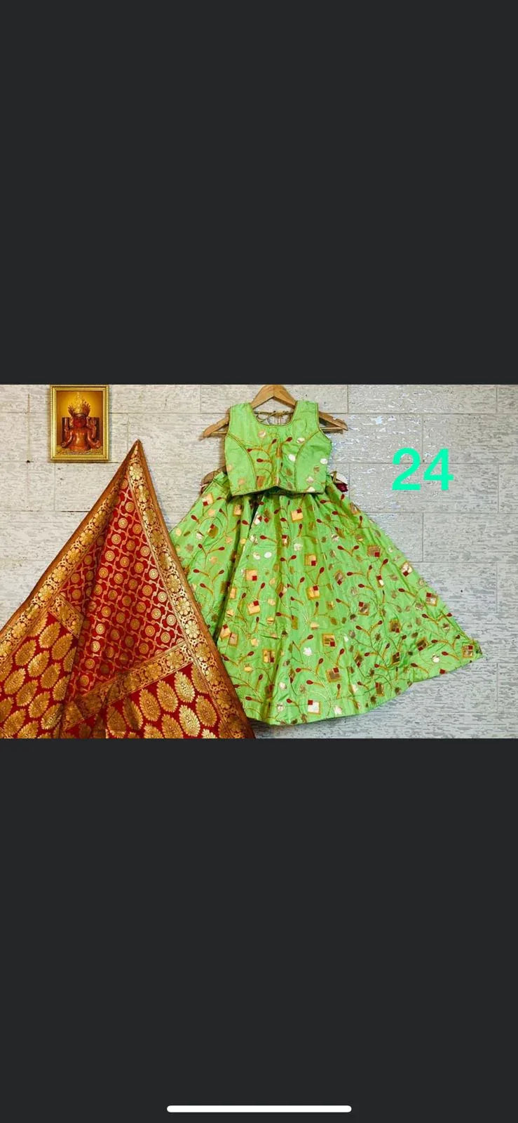 Kids Gota Patti Lehenga Choli Anant Tex Exports Private Limited