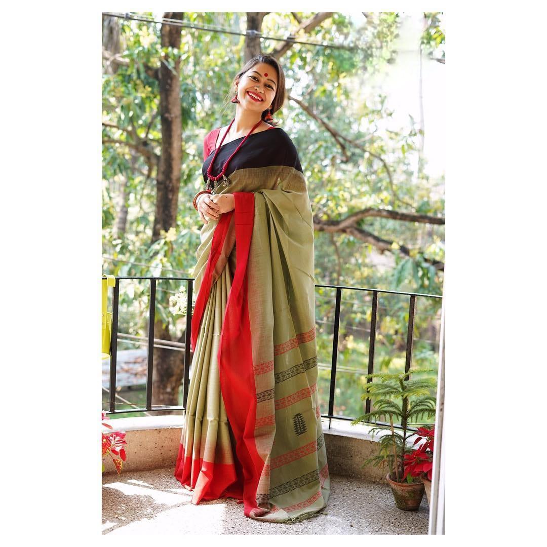 Soft Chandreri Cotton &amp; Digital Print Saree Anant Tex Exports Private Limited