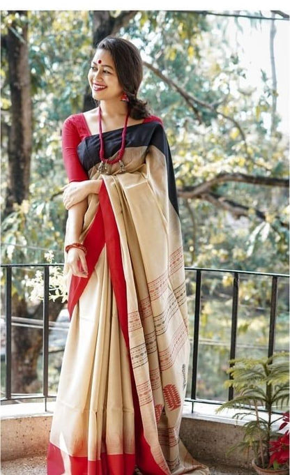 Soft Chandreri Cotton &amp; Digital Print Saree Anant Tex Exports Private Limited
