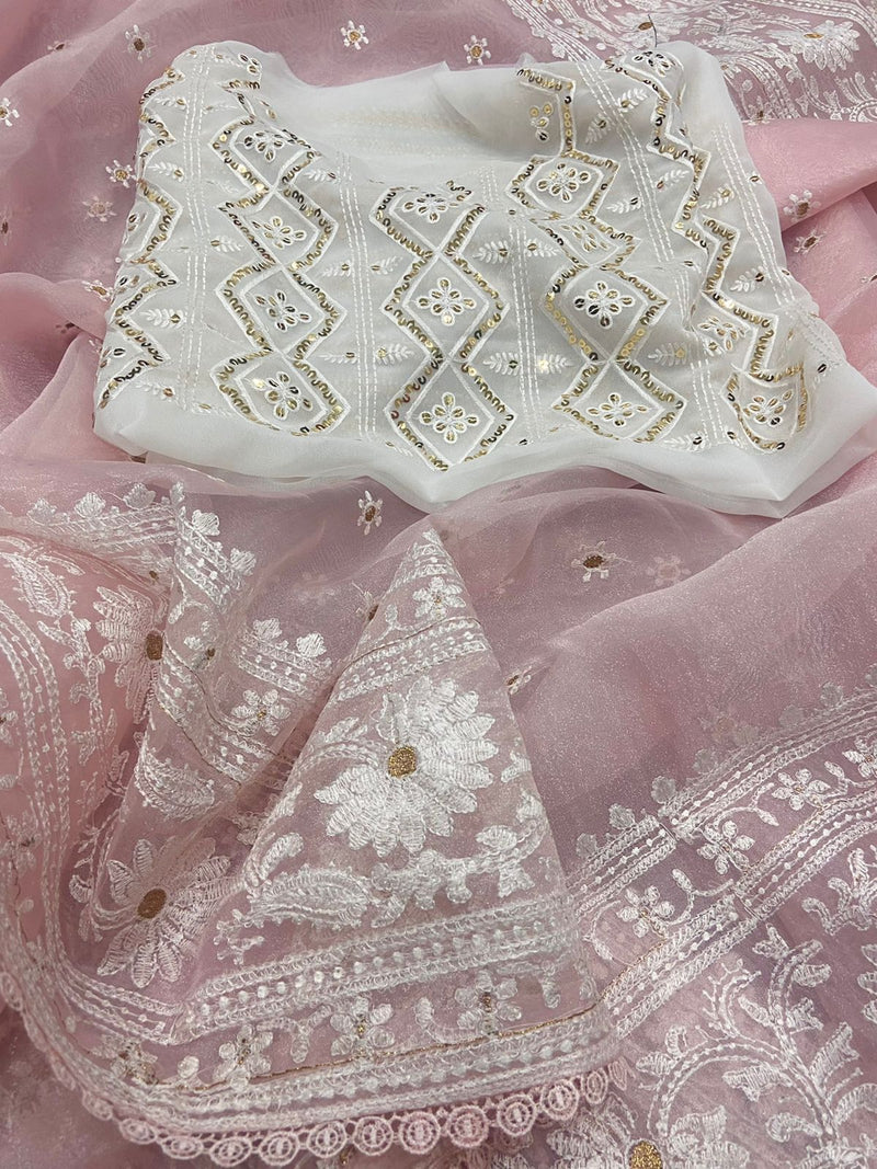 Pure Orgenza Chicken Saree Anant Tex Exports Private Limited