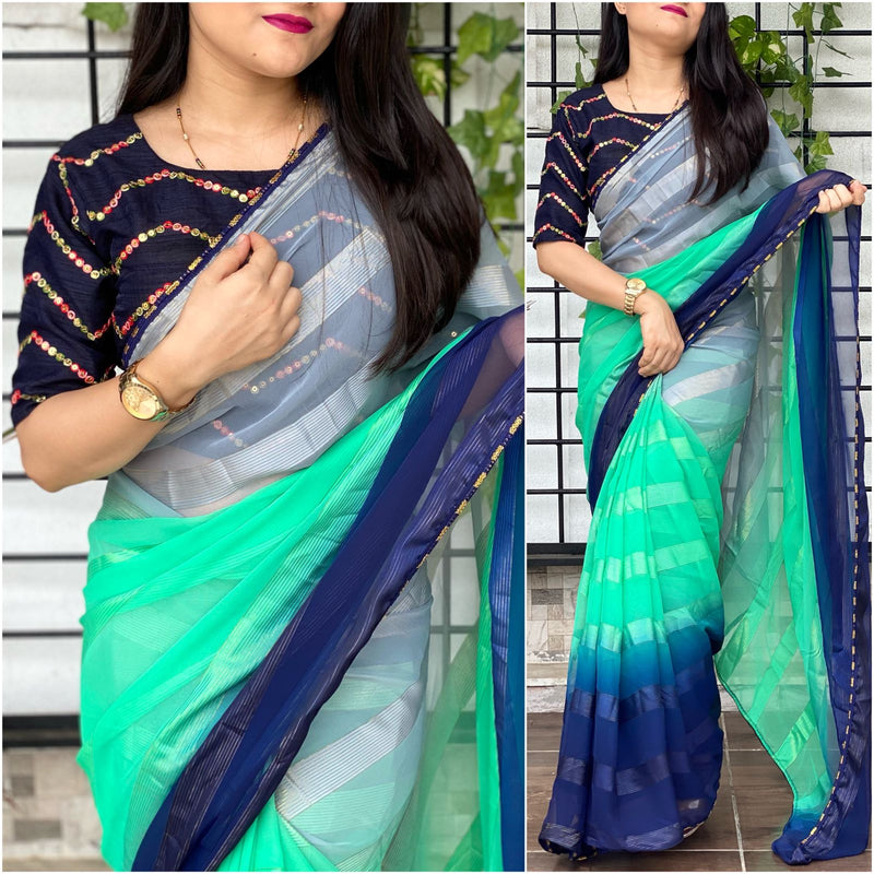 Georgette Saree Anant Tex Exports Private Limited