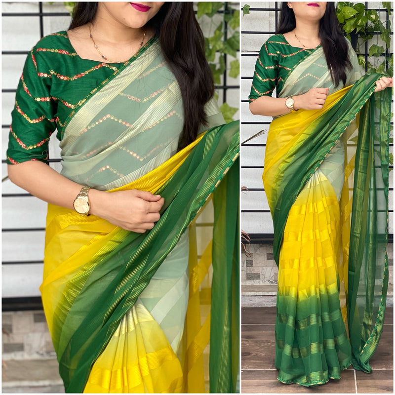 Georgette Saree Anant Tex Exports Private Limited