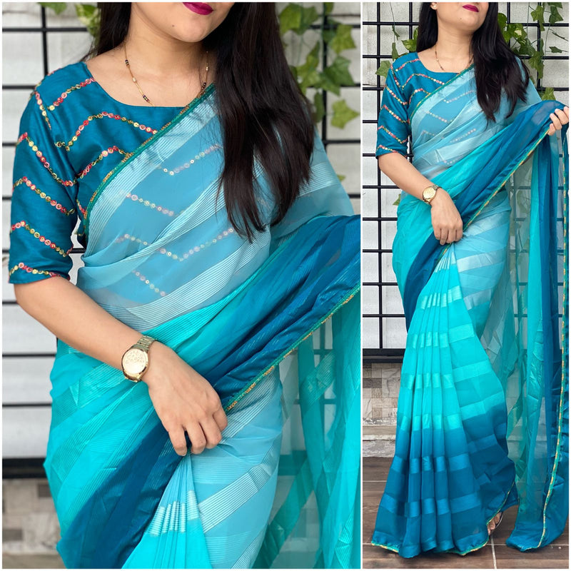Georgette Saree Anant Tex Exports Private Limited