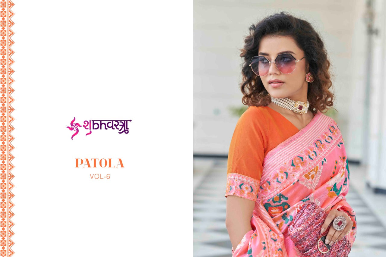 BANARASI SILK PATOLA VOL. 6 SAREE Anant Tex Exports Private Limited