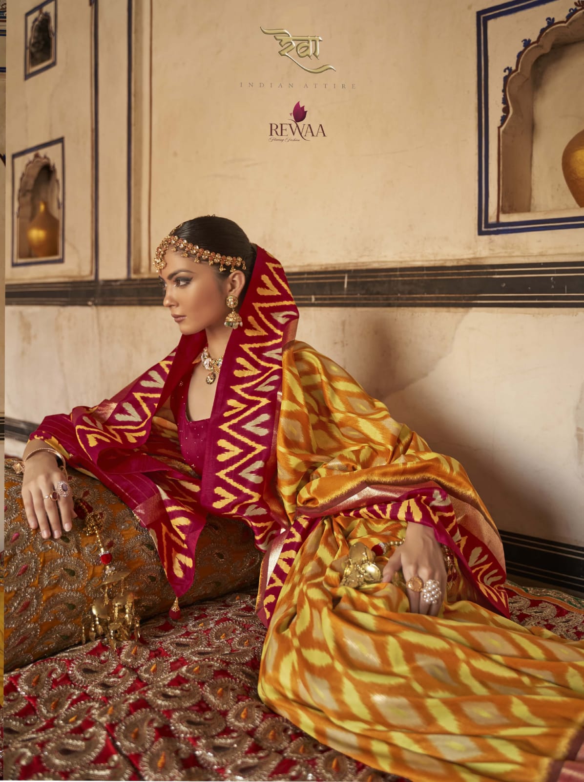 REWAA SHUBHARAMBH SAREE Anant Tex Exports Private Limited