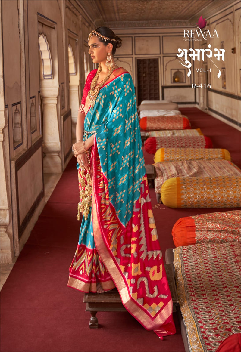 REWAA SHUBHARAMBH SAREE Anant Tex Exports Private Limited