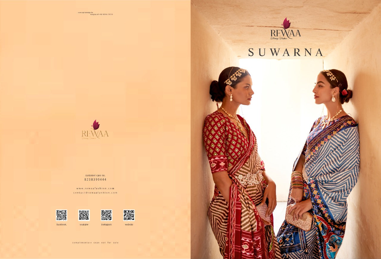 REWAA SUVARNA PATOLA SILK SAREE Anant Tex Exports Private Limited