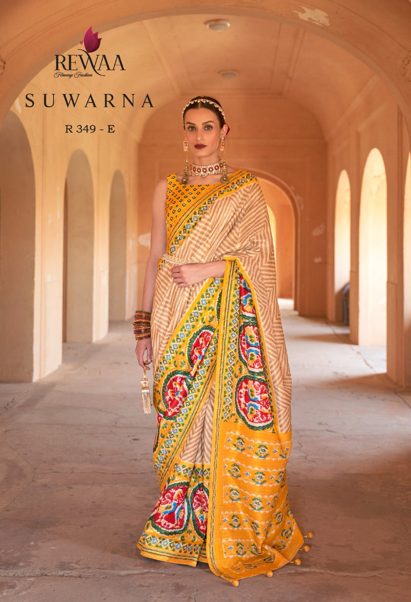 REWAA SUVARNA PATOLA SILK SAREE Anant Tex Exports Private Limited