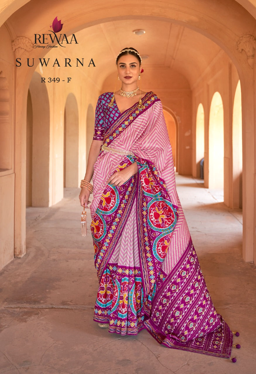 REWAA SUVARNA PATOLA SILK SAREE Anant Tex Exports Private Limited