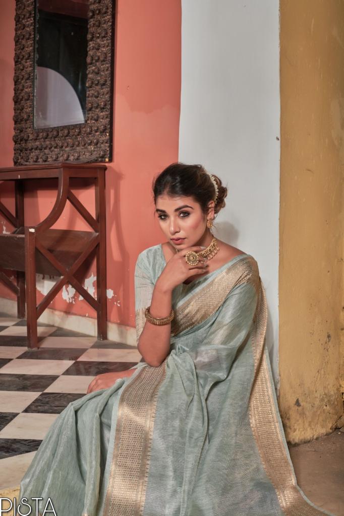 Beautiful Maheshwari silk Weaving Saree Anant Tex Exports Private Limited