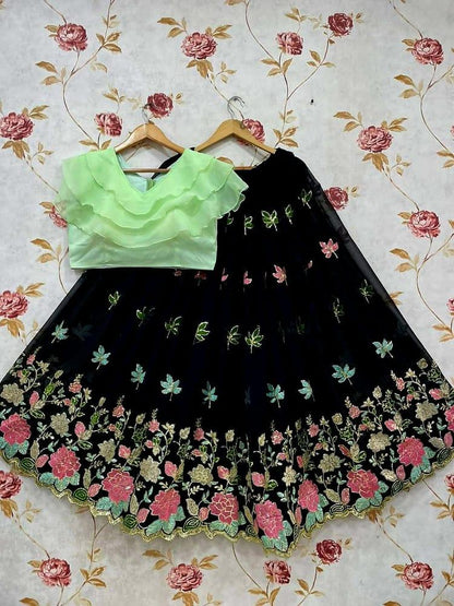 SequenceCrop Top Lehenga Anant Tex Exports Private Limited