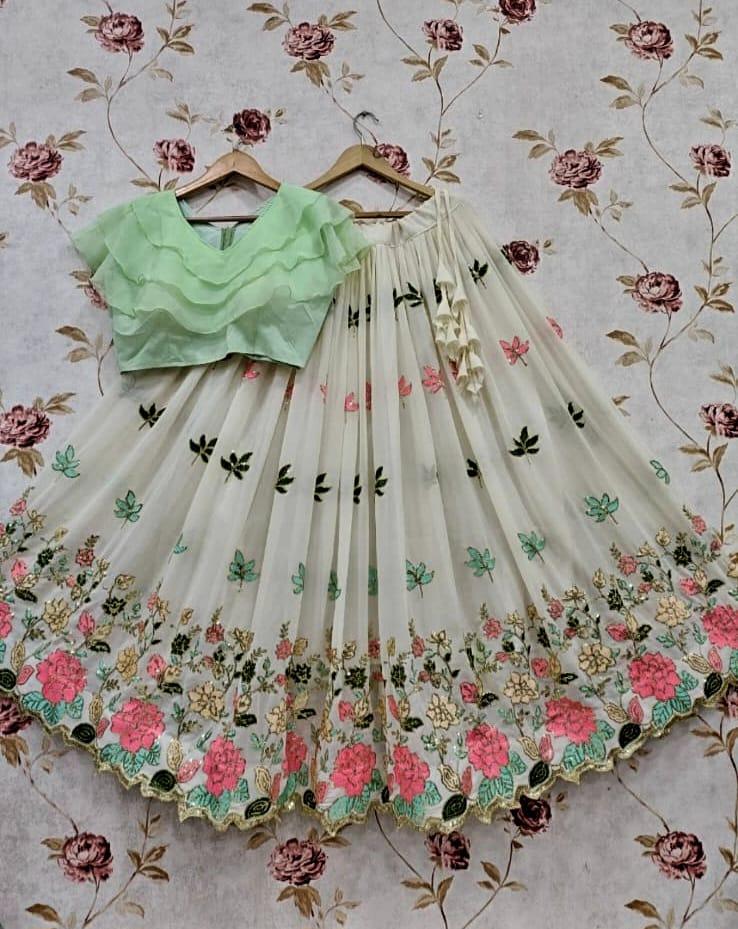SequenceCrop Top Lehenga Anant Tex Exports Private Limited