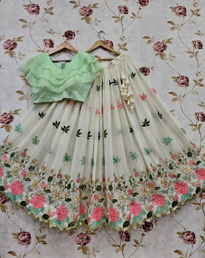 SequenceCrop Top Lehenga Anant Tex Exports Private Limited