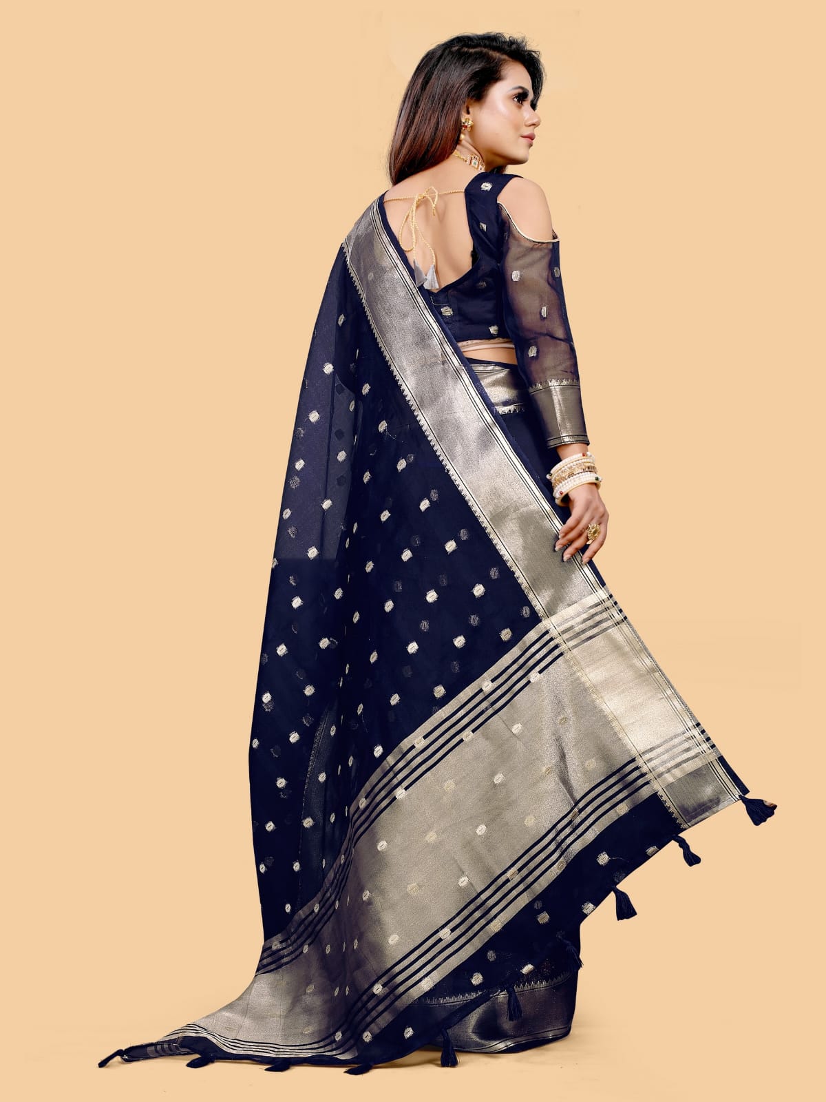 Organza Silk Saree Anant Tex Exports Private Limited