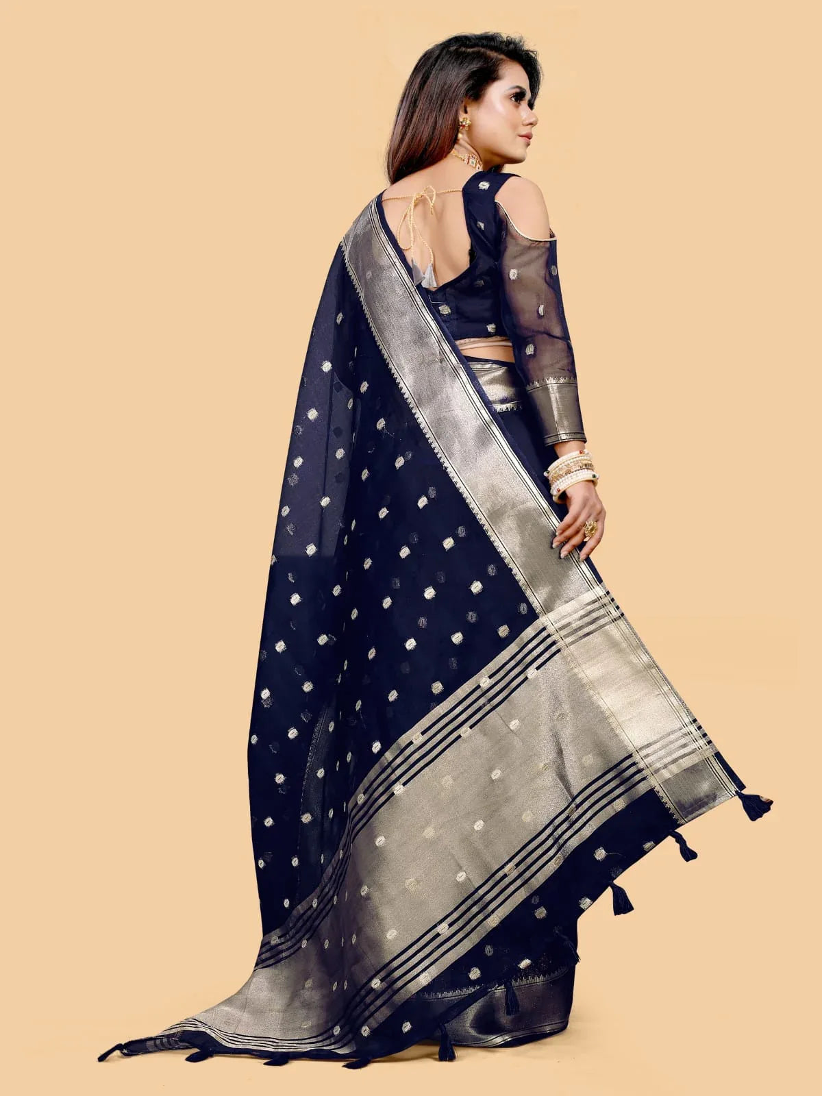 Organza Silk Saree Anant Tex Exports Private Limited
