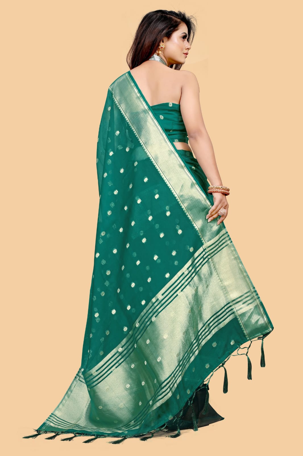 Organza Silk Saree Anant Tex Exports Private Limited