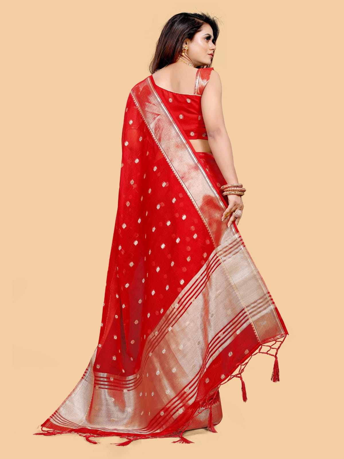 Organza Silk Saree Anant Tex Exports Private Limited