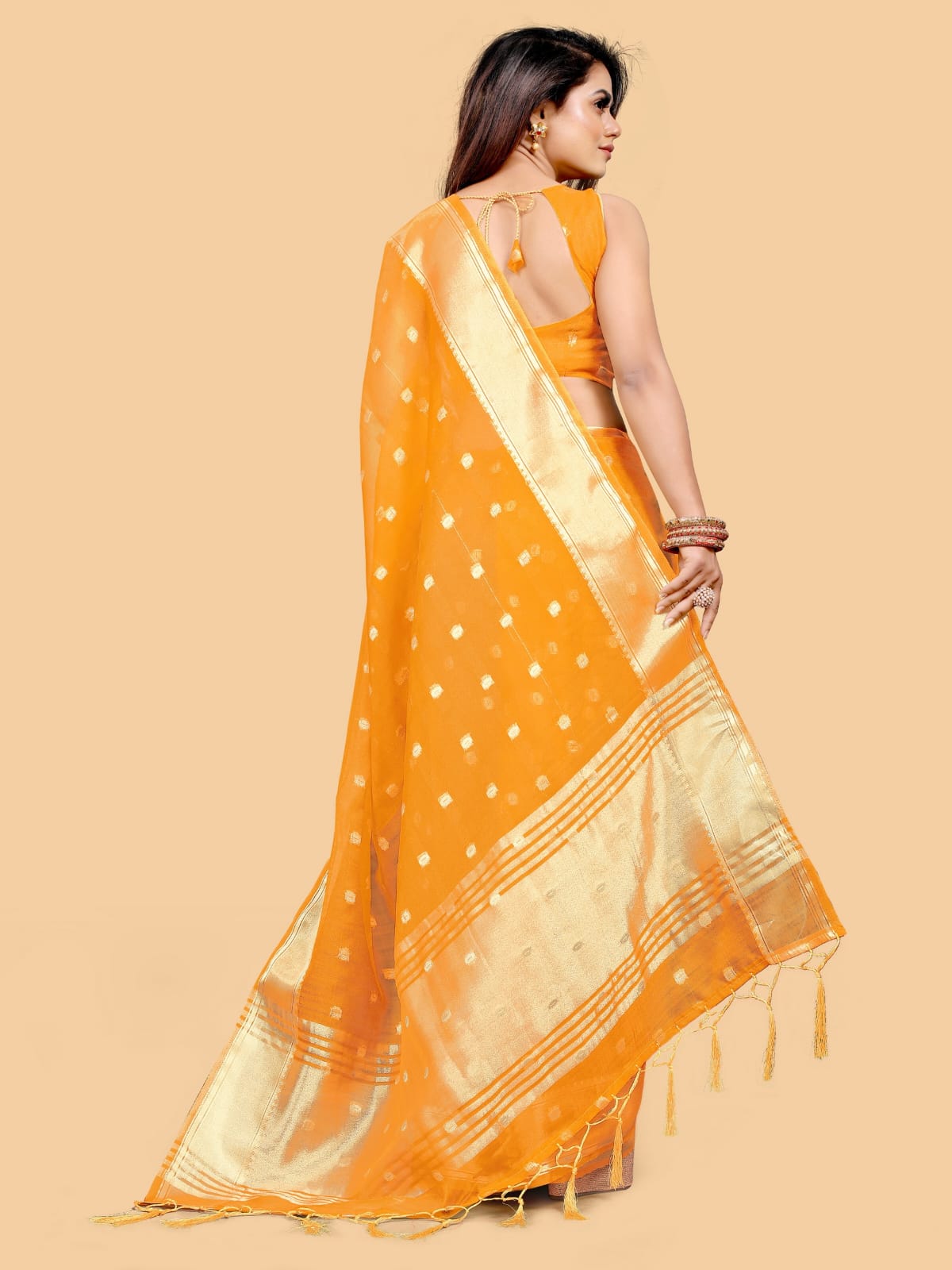 Organza Silk Saree Anant Tex Exports Private Limited