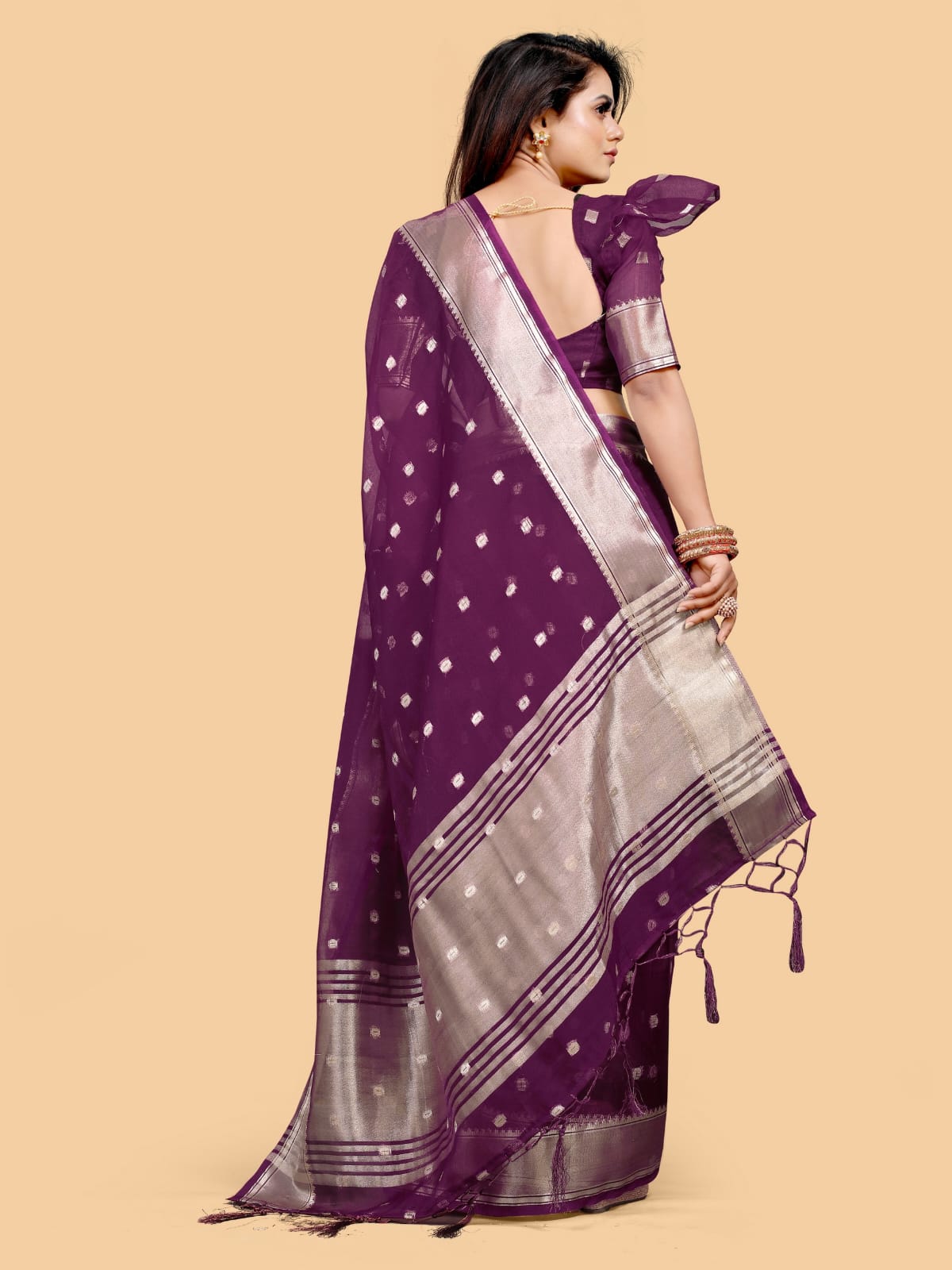 Organza Silk Saree Anant Tex Exports Private Limited