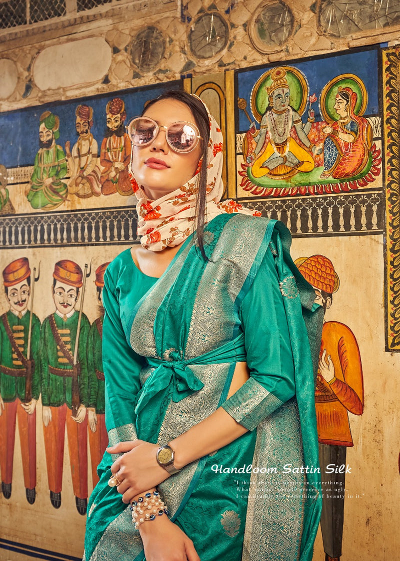 Rajpath Alberry Sattin Festive Wear Weaving Saree Collection Anant Tex Exports Private Limited