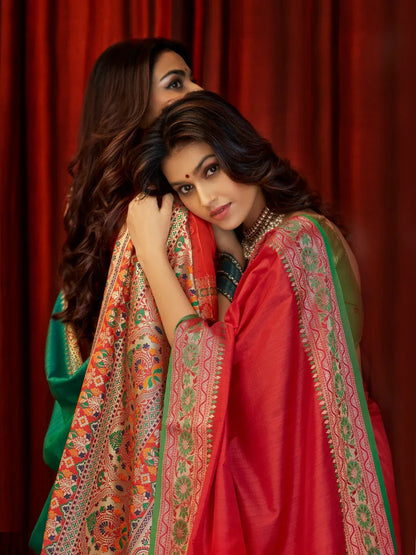 Rajyog Aaliya Silk Series 30001-30006 Gala Tussar Silk Saree Anant Tex Exports Private Limited