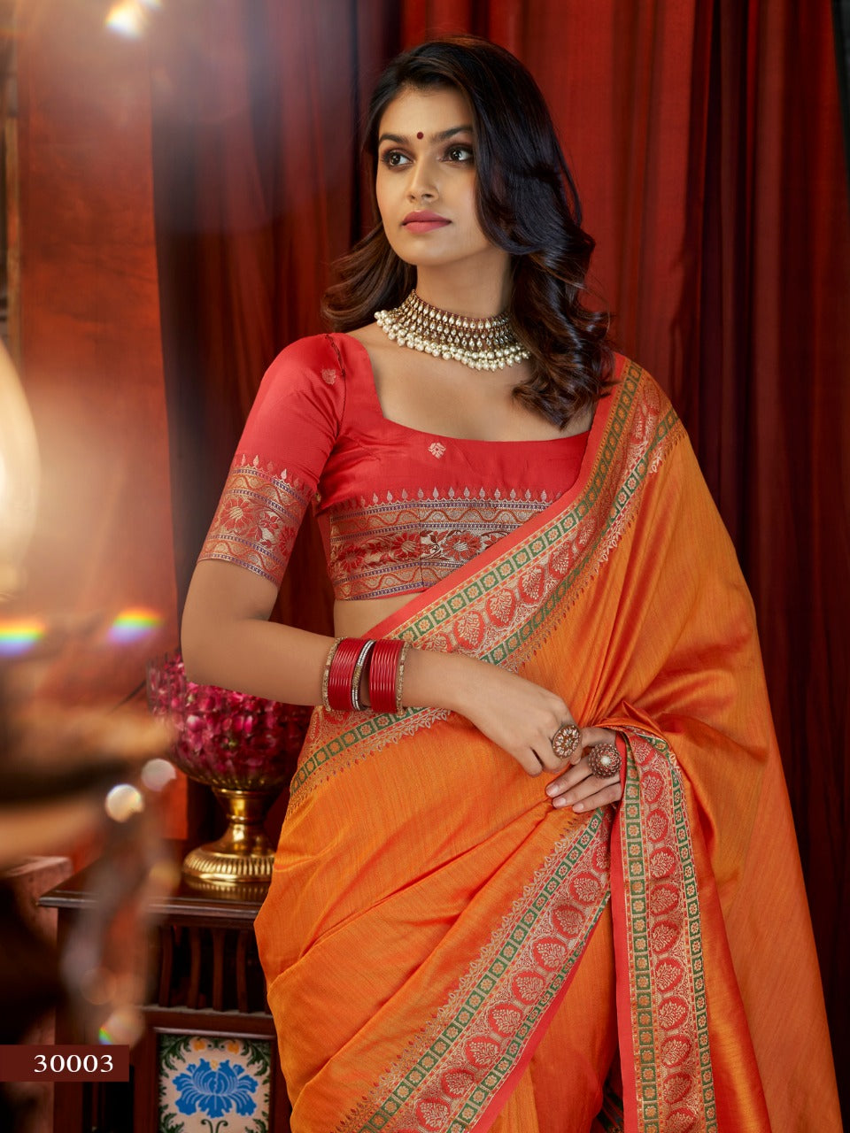 Rajyog Aaliya Silk Series 30001-30006 Gala Tussar Silk Saree Anant Tex Exports Private Limited