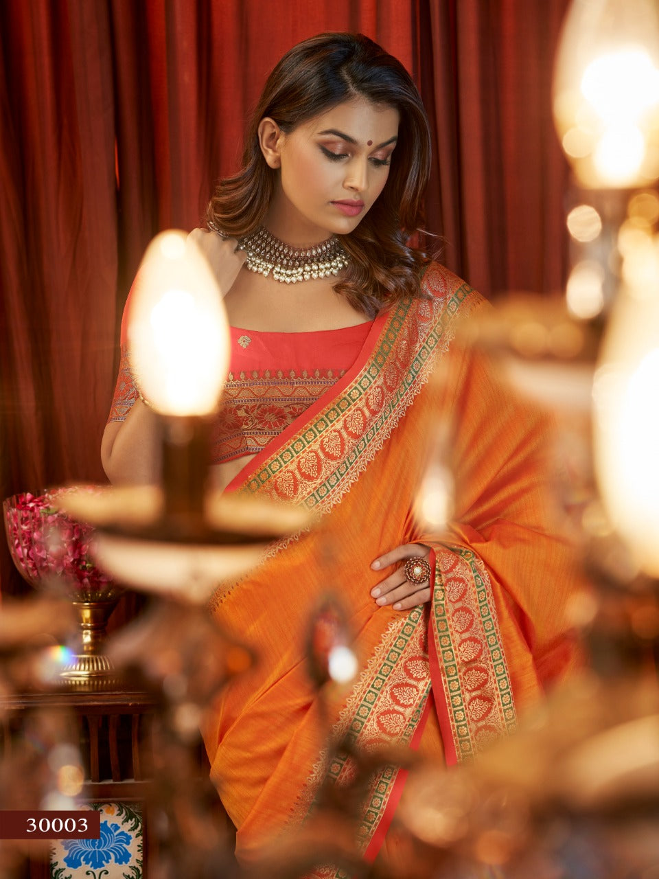 Rajyog Aaliya Silk Series 30001-30006 Gala Tussar Silk Saree Anant Tex Exports Private Limited