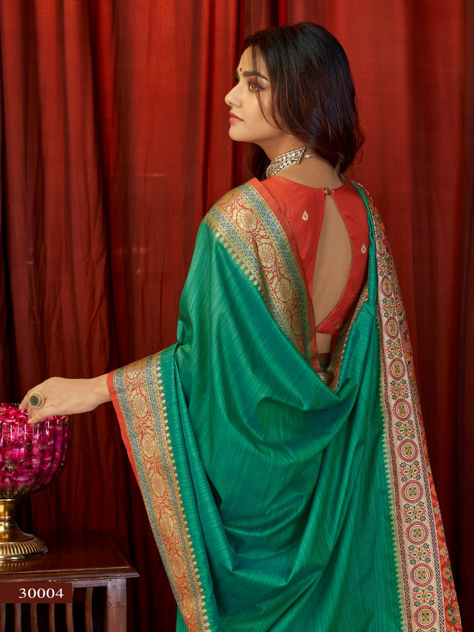Rajyog Aaliya Silk Series 30001-30006 Gala Tussar Silk Saree Anant Tex Exports Private Limited