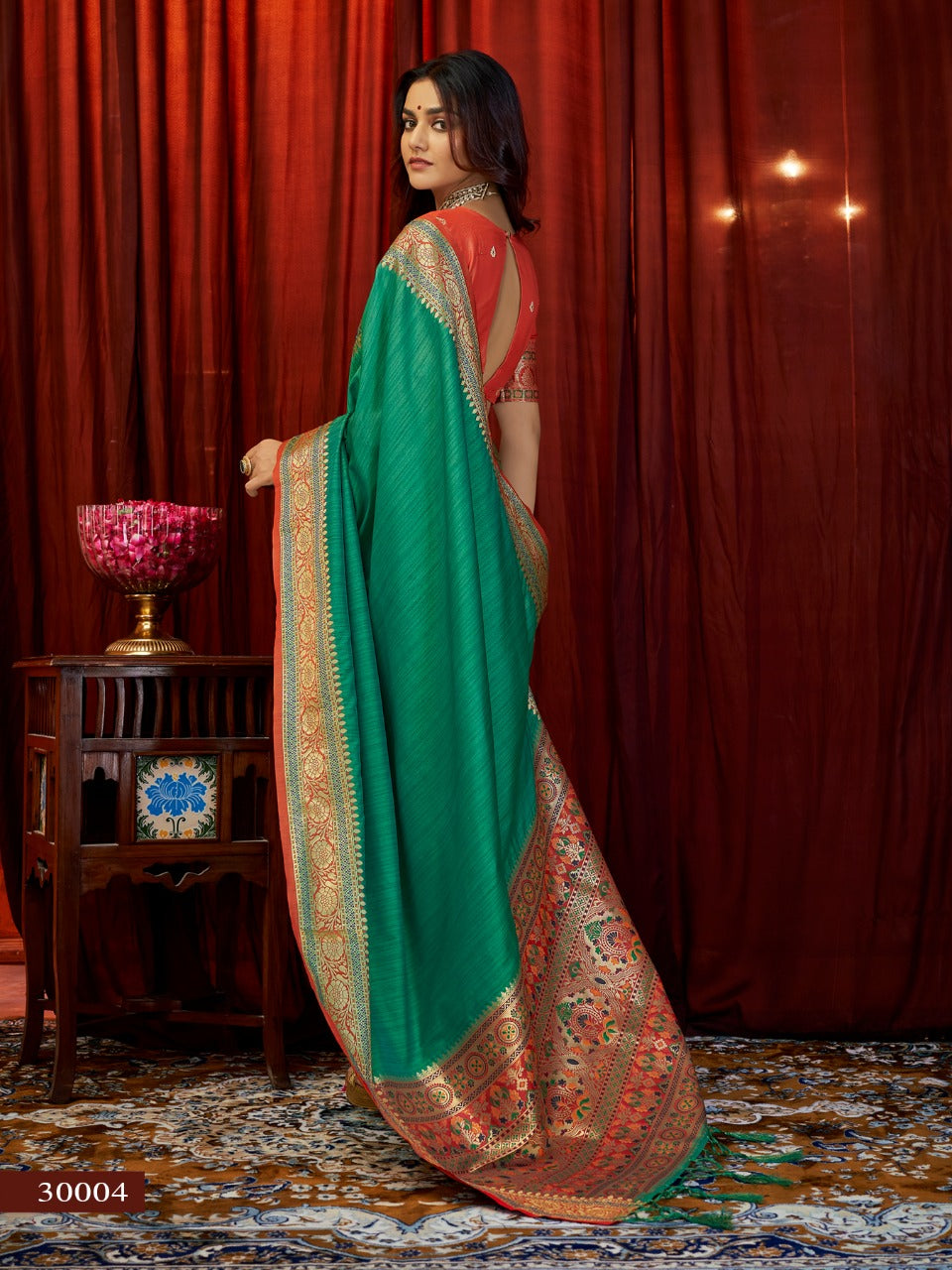 Rajyog Aaliya Silk Series 30001-30006 Gala Tussar Silk Saree Anant Tex Exports Private Limited