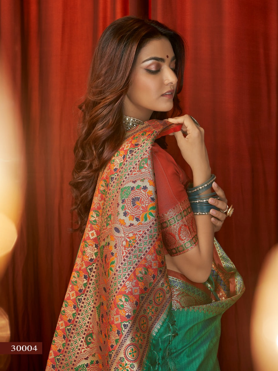 Rajyog Aaliya Silk Series 30001-30006 Gala Tussar Silk Saree Anant Tex Exports Private Limited