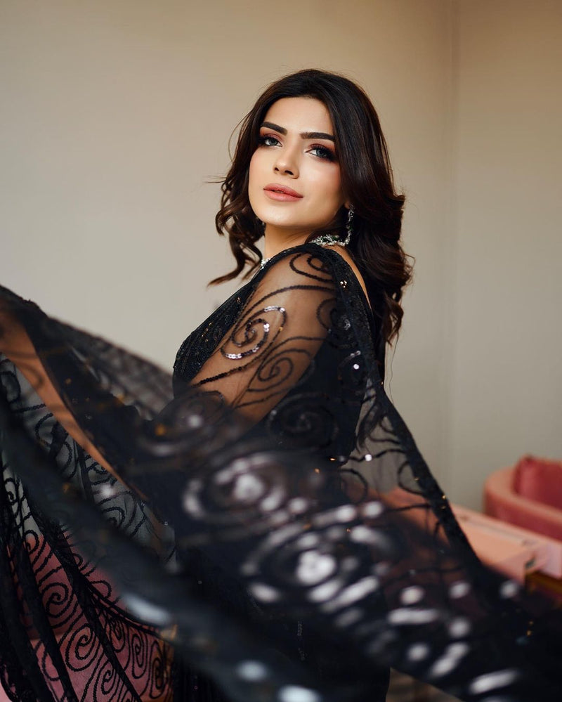 Bollywood Block Buster Sequins Saree Anant Tex Exports Private Limited