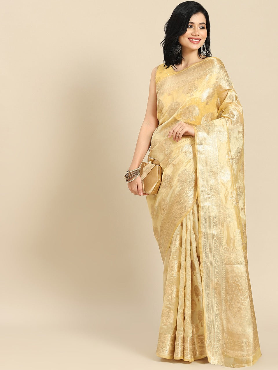 MAJI ORGANZA FESTIVE WEAR SAREE Anant Tex Exports Private Limited
