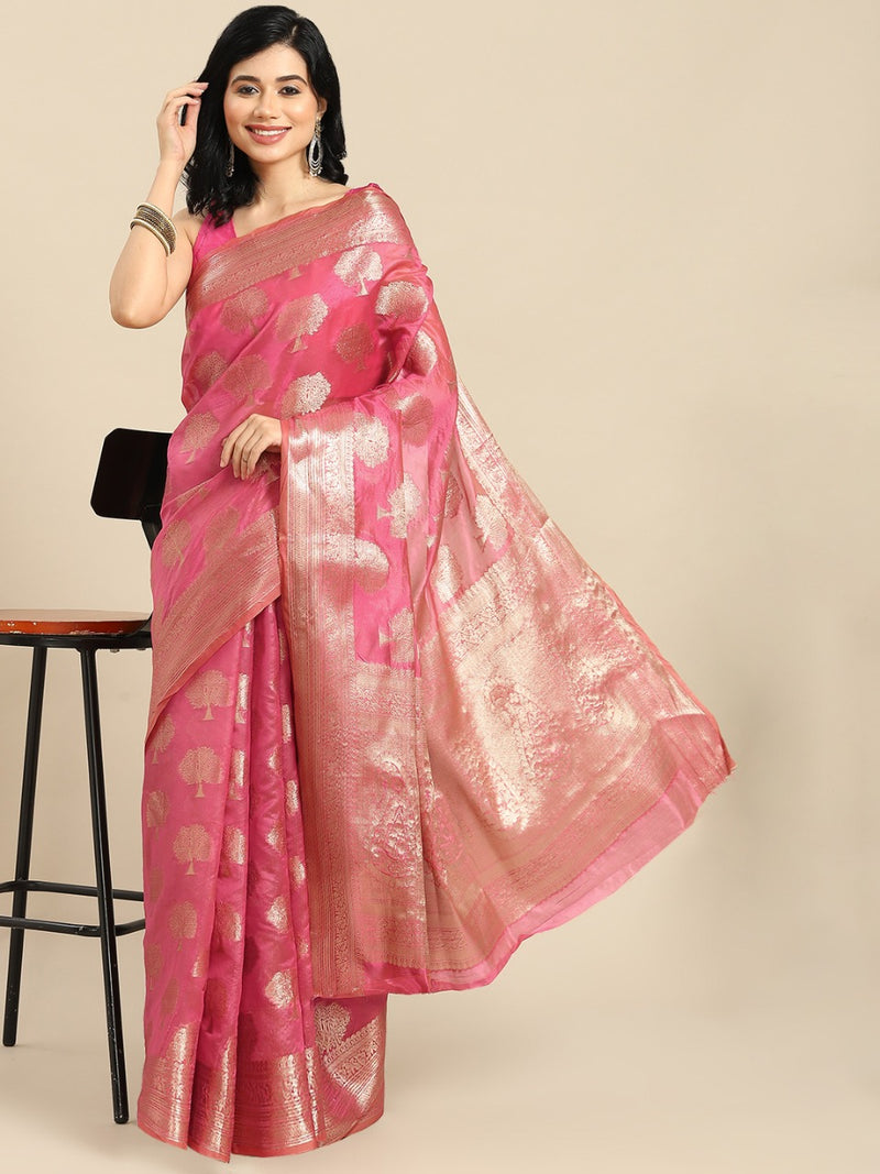 MAJI ORGANZA FESTIVE WEAR SAREE Anant Tex Exports Private Limited