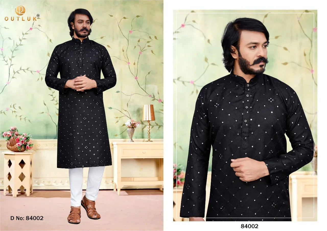 Party Wear Kurta Pajama Outlook Vol 84 Anant Tex Exports Private Limited